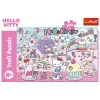 TREFL PUZZLE Puzzle – 300 dielikov – Objav svet Hello Kitty – Hello Kitty Trefl 23031
