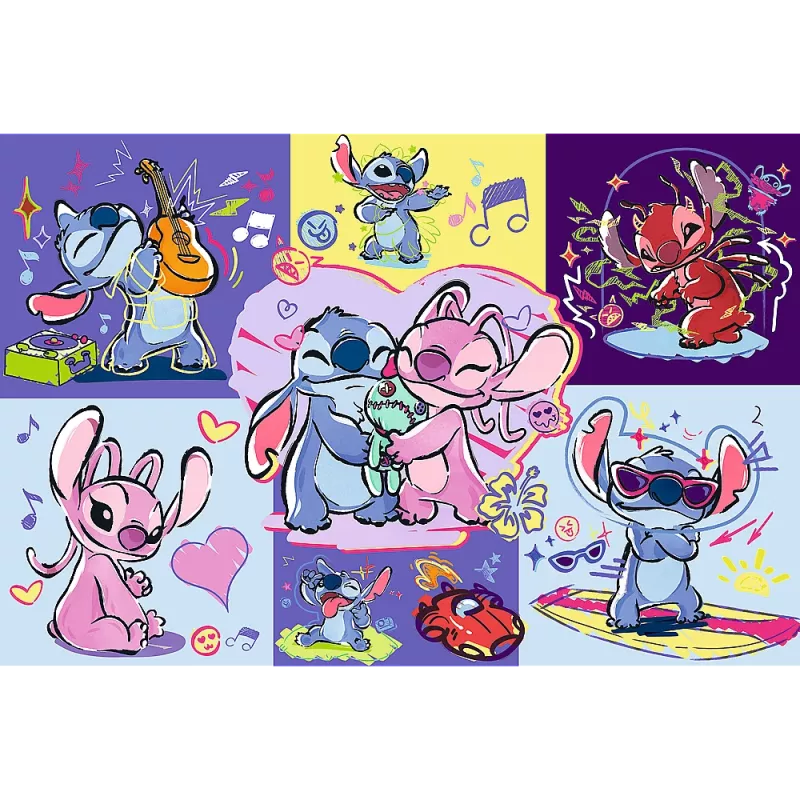 TREFL PUZZLE Puzzle – 300 dielov – Spirited Stitch – Disney Lilo and Stitch Trefl 23033