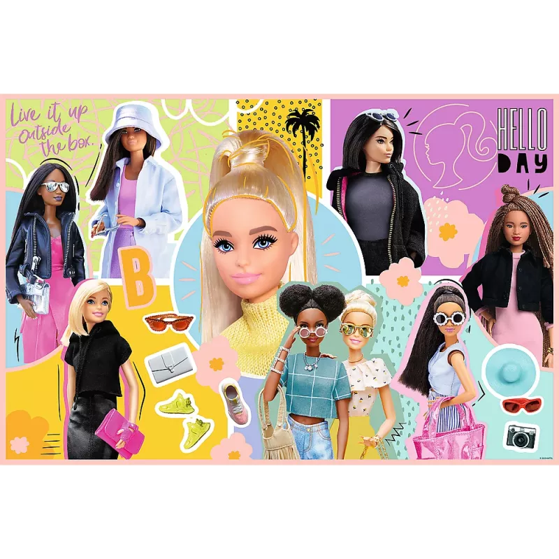 TREFL PUZZLE Puzzle - 300 - Tvoja obľúbená Barbie - Mattel, Barbie 23025