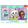 TREFL PUZZLE Puzzle 3x50 - Spoznaj Gabby a Gabbys Dollhouse Trefl 34876