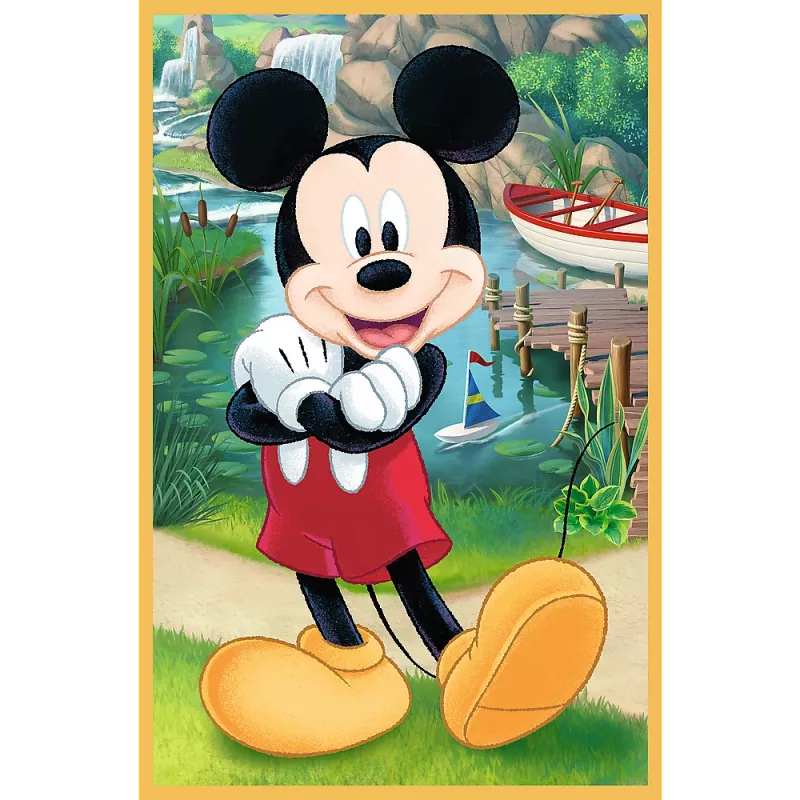 TREFL PUZZLE Puzzle - 3x50 - Myši na dovolenke Disney Trefl 34881