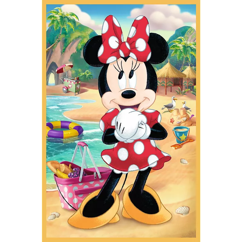 TREFL PUZZLE Puzzle - 3x50 - Myši na dovolenke Disney Trefl 34881