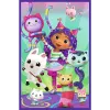 TREFL PUZZLE Puzzle 3x80 - Farebné dni Gabby Trefl 34882