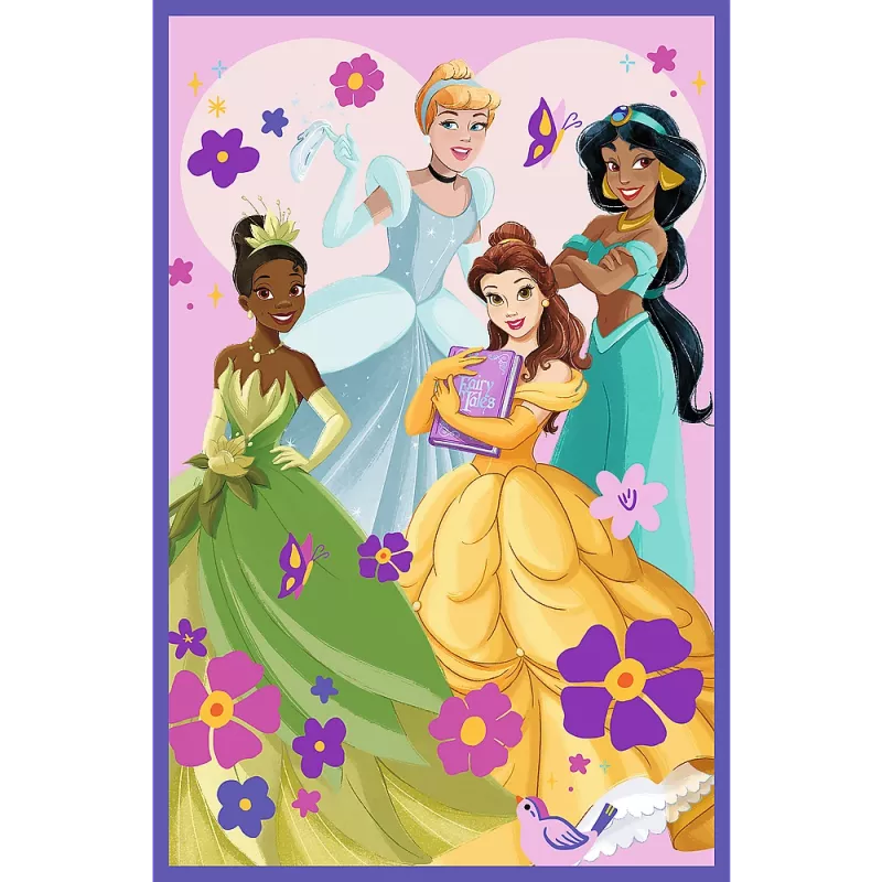 TREFL PUZZLE Puzzle - 3x80 - Princezné kamarátky - Disney Princess Trefl 34884
