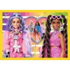 TREFL PUZZLE Puzzle - 4 v 1 - Šťastný svet Barbie Trefl 34626