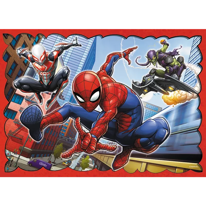 TREFL PUZZLE Puzzle - 4v1 - Hrdinský Spider-Man Trefl 34384