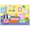 TREFL PUZZLE Puzzle 4v1 Spomienky na prázdniny Peppa Pig 34359