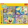 TREFL PUZZLE Puzzle - 4x250 - Bláznivý svet SpongeBoba Trefl 13342