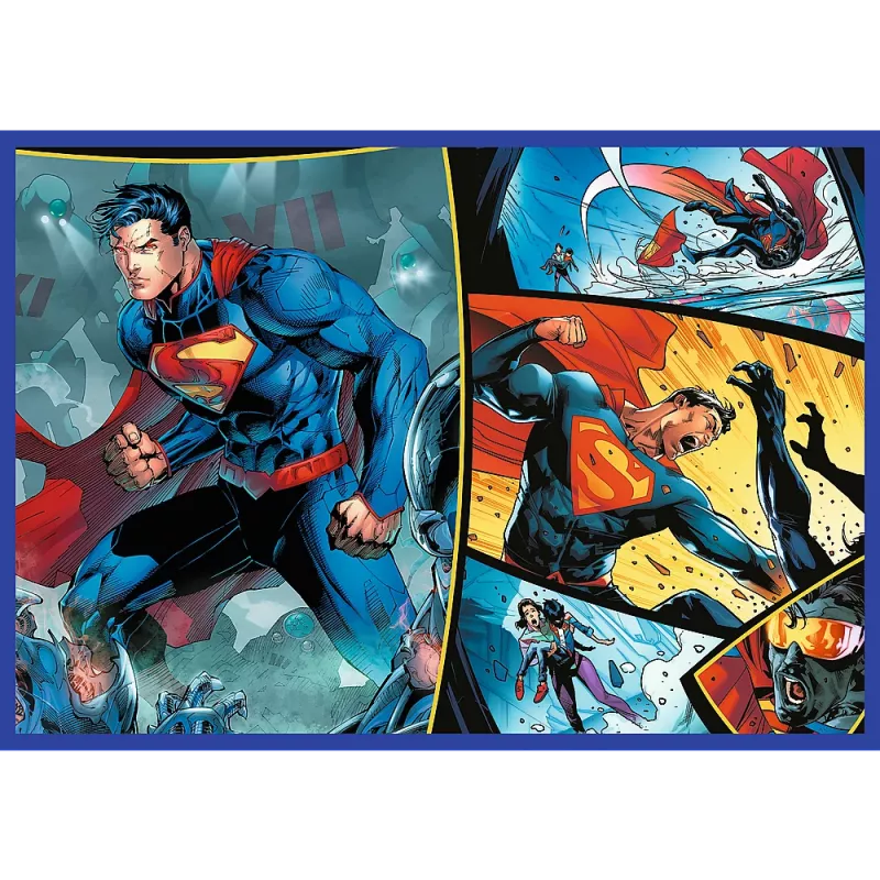 TREFL PUZZLE Puzzle - 4x250 - Supermanova odvaha - Warner Superman Trefl 13340