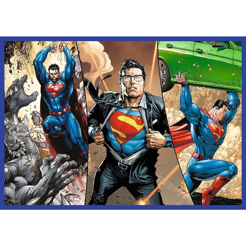 TREFL PUZZLE Puzzle - 4x250 - Supermanova odvaha - Warner Superman Trefl 13340