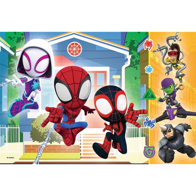 TREFL PUZZLE Puzzle – 60 – Vo svete Spideyho Trefl 17371