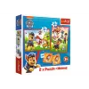TREFL PUZZLE Puzzle + Memos 2v1 Paw Patrol Dog Team in Action