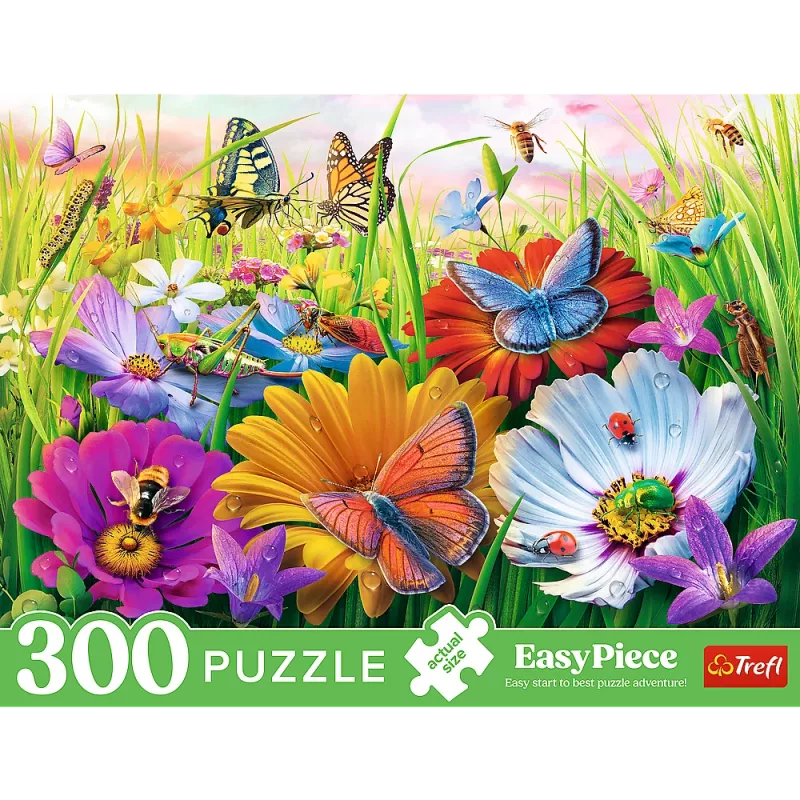 TREFL PUZZLE - 300 EasyPiece - Hmyz na lúke Trefl 23103