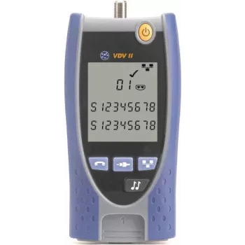 TREND Networks R158007 VDV II BT tester káblov s Bluetooth a rozpoznávaním PoE
