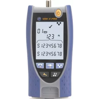 Trend Networks VDV II Pro BT tester káblov s Bluetooth a rozpoznávaním PoE R158005