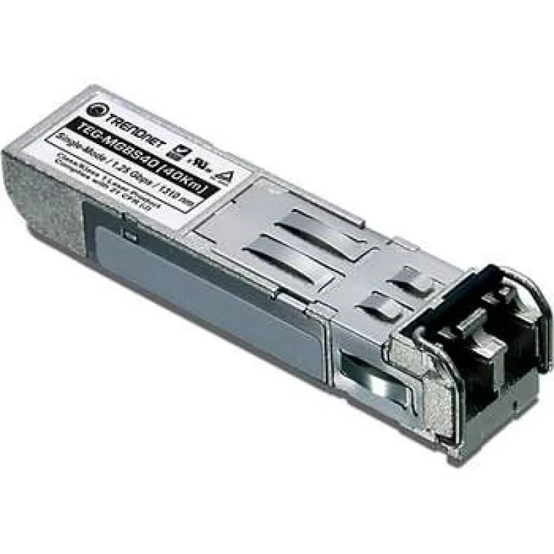 TRENDnet TEG-MGBS40 1000Base-LX SFP transceiver modul, LC Duplex, 40km, 1310nm, Single-Mode