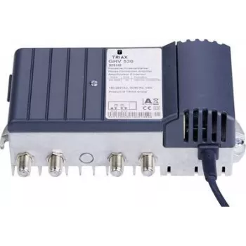 TRIAX GHV 530 BK domový prípojkový zosilňovač 20 dB dopredné zosilnenie pre GHV 30E 323142