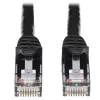 Tripp Lite N261-025-BK Cat6a 10G Snagless UTP ethernetový kábel (RJ45 M/M) - čierny 25 ft