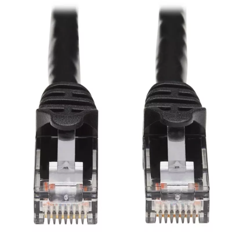 Tripp Lite N261-025-BK Cat6a 10G Snagless UTP ethernetový kábel (RJ45 M/M) - čierny 25 ft