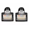 Tripp Lite N261-025-BK Cat6a 10G Snagless UTP ethernetový kábel (RJ45 M/M) - čierny 25 ft