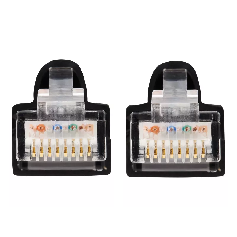 Tripp Lite N261-025-BK Cat6a 10G Snagless UTP ethernetový kábel (RJ45 M/M) - čierny 25 ft