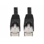 Tripp Lite N261-025-BK Cat6a 10G Snagless UTP ethernetový kábel (RJ45 M/M) - čierny 25 ft