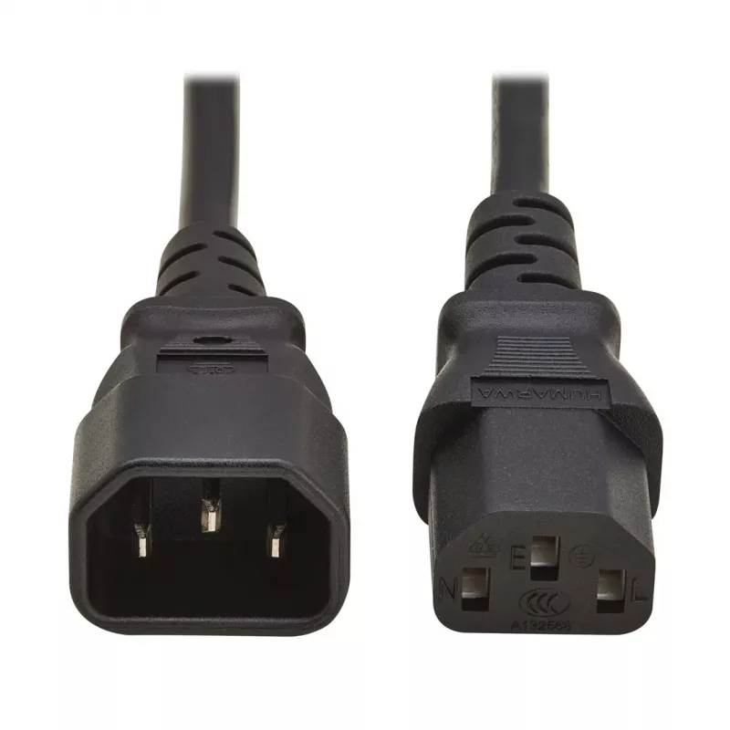 Tripp PDU napájací kábel C13 na C14 10A 250V H05VV-F 2m (6.6ft) čierny