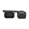 Tripp PDU napájací kábel C13 na C14 10A 250V H05VV-F 2m (6.6ft) čierny