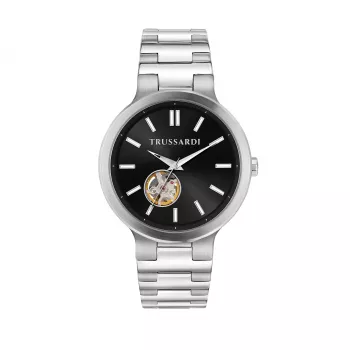 Trussardi pánske hodinky R2423164001 T-Light 41 mm nehrdzavejúca oceľ modrý ciferník quartz