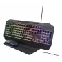 Trust GXT 791 set klávesnice a myši, USB, QWERTZ nemecká, čierny (25284)