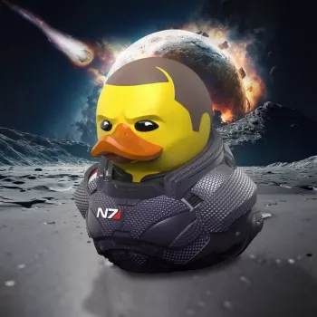 TUBBZ zberateľská kačica - Mass Effect Commander Shepard 9cm