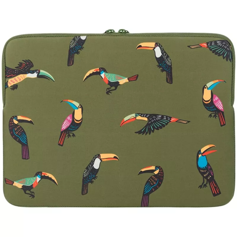Tucano Tucani Second Skin puzdro na notebook pre 15-16 palcové notebooky, neoprén, zelená BFTUC401516-V