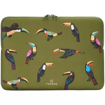 Tucano Tucani Sleeve 12-13 palcov zelené neoprénové puzdro na notebook