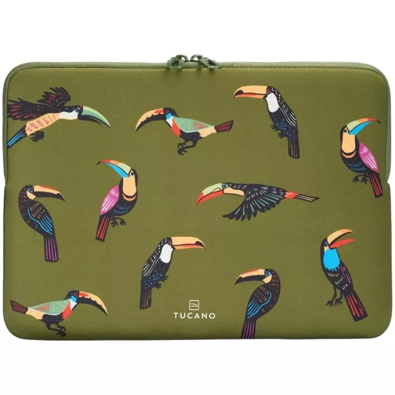 Tucano Tucani Sleeve 12-13 palcov zelené neoprénové puzdro na notebook