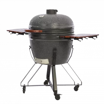 TunaBone Kamado Classic 26 palcov gril veľkosť XL tmavosivá