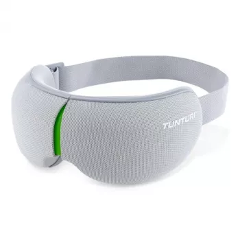 TUNTURI EM50 masážny prístroj na oči so vzduchovým tlakom, vibráciami, tepelnou terapiou, Bluetooth, 5 režimov, čierny