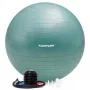 Tunturi gymnastická lopta s pumpou, 90 cm, Anti-Burst, petrolejová