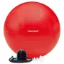 Tunturi gymnastická lopta Anti Burst tréningová lopta s pumpou 55 cm, červená