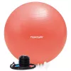 Tunturi Gymball Anti-Burst tréningová lopta s pumpou, 65 cm, ružové zlato