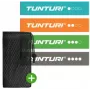 Tunturi Mini Resistance Band sada (4 ks) - 100% prírodný latex cvičebné pásy s úložnou taškou, ľahká až extra ťažká