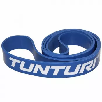 Tunturi Power Band silná odporová guma, 104 x 4.4 cm, modrá