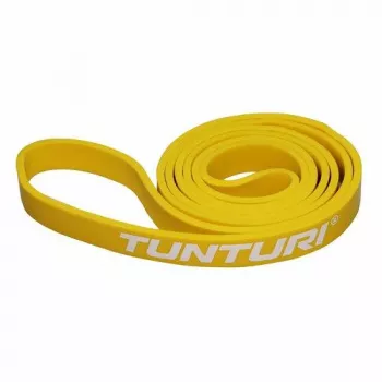Tunturi Power Band Light odporová guma - žltá - 104 x 2,2 cm
