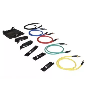 Tunturi RS Sports Tubing Set ľahká odporová guma s rukoväťami