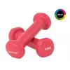 Tunturi vinylové krátke jednoručky 0,5 kg, ružová, 2 ks