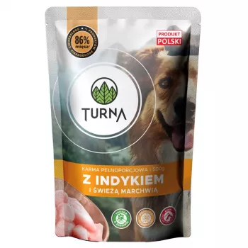 TURNA s moriakom – mokré krmivo pre psov – 500 g