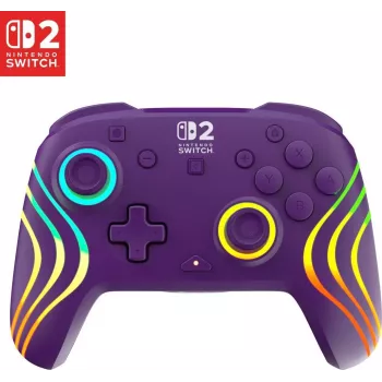 Turtle Beach Afterglow Wave Wireless ovládač pre Nintendo Switch 2, fialový