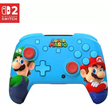 Turtle Beach Rematch bezdrôtový herný ovládač pre Nintendo Switch 2 – Mario & Luigi Edition RGB