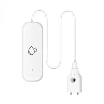 TUYA HS085179 Wi-Fi detektor vody s 85dB alarmom, na batérie, kompatibilný s Alexa a Google Assistant