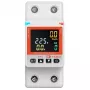 TUYA Smart energetický merač 2P+N 63A Wi-Fi | jednofázový DIN-lištový energetický monitor s ovládaním cez aplikáciu