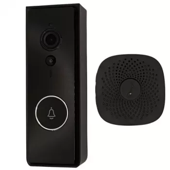 Tuya Smart video zvonček HS085254 – Wi-Fi, 1080p Full HD, nočné videnie, obojsmerný zvuk, IP65
